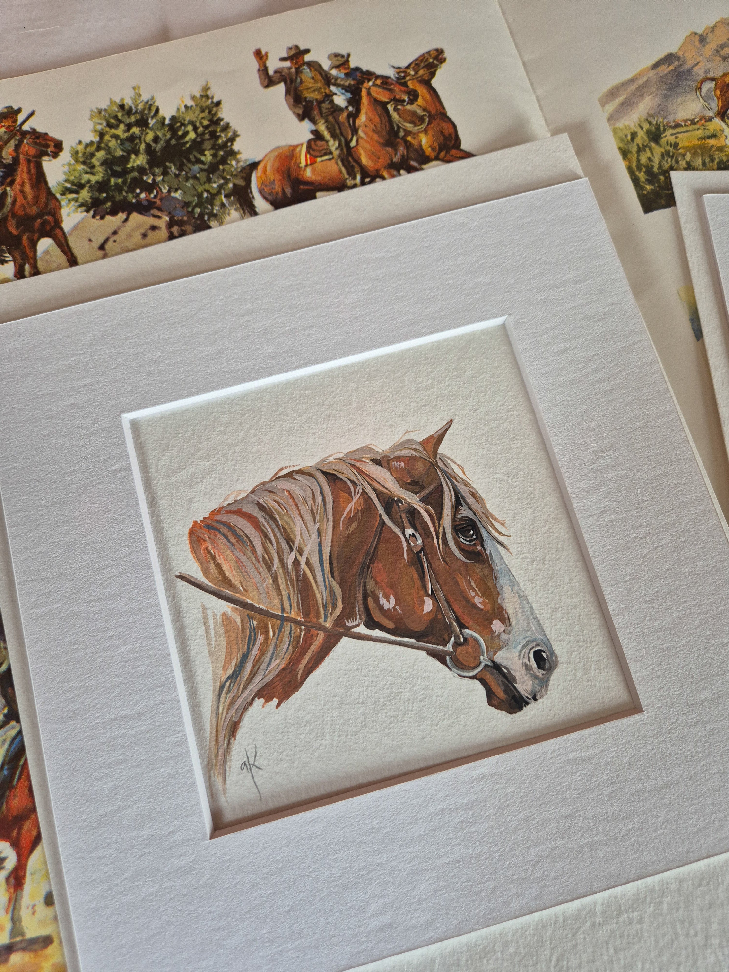 A Trusted Friend. Original Painting