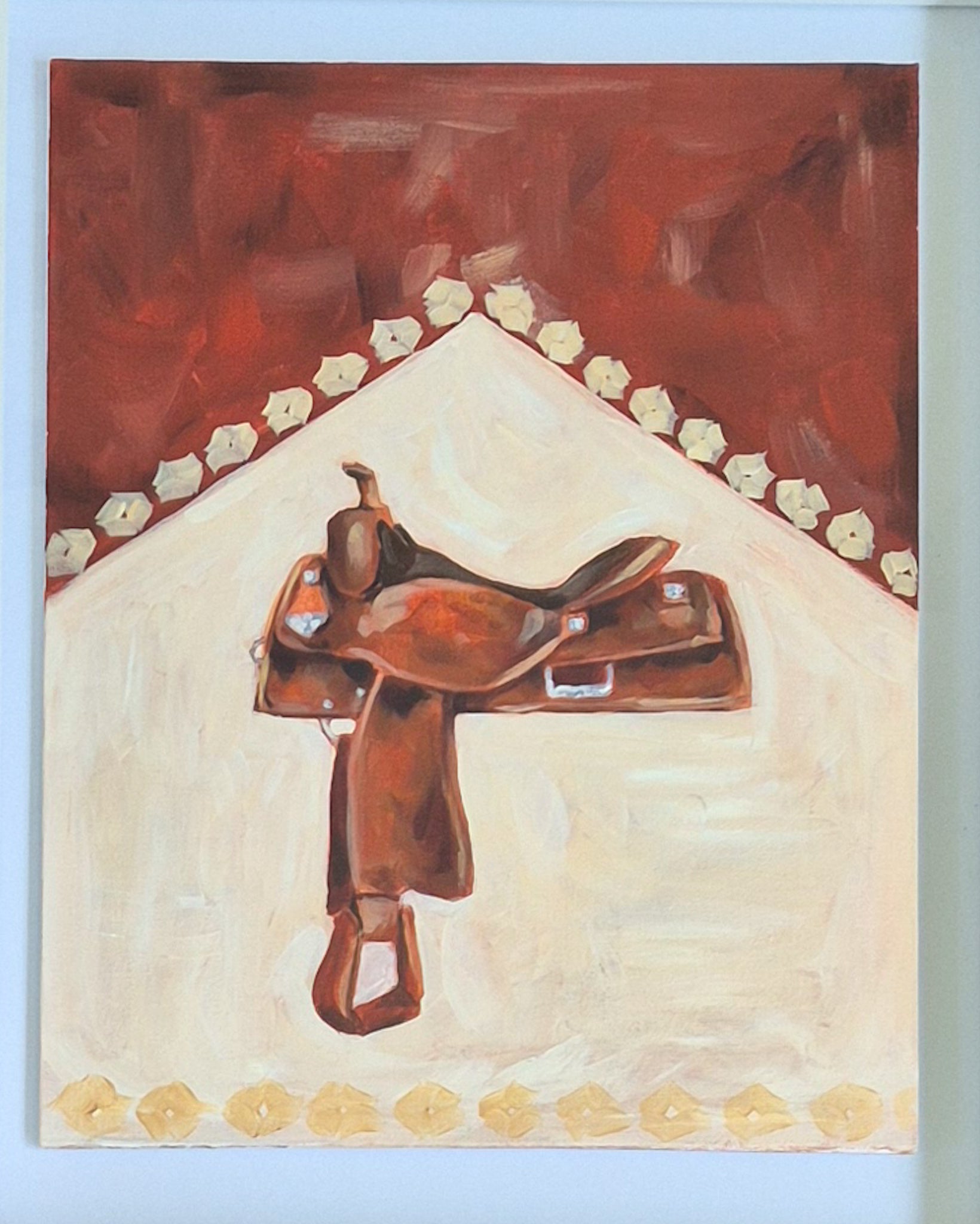 Marlboro Saddle ORIGINAL PAINTING