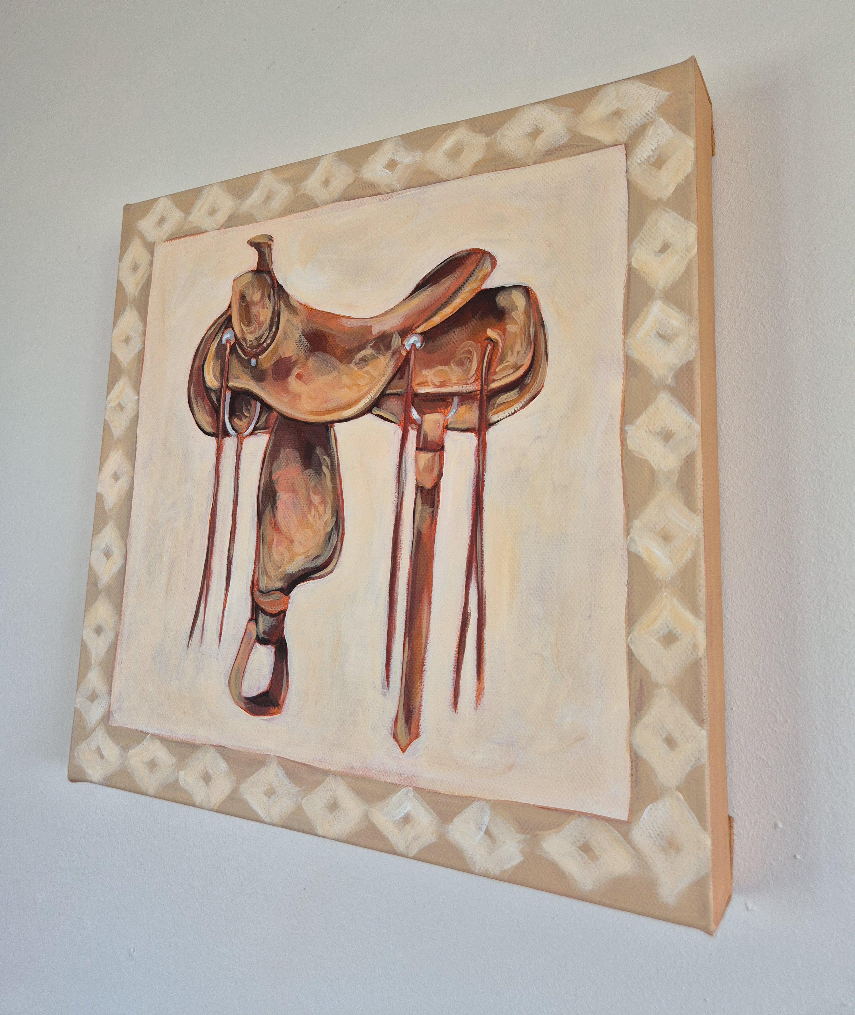 Lone Saddle ORIGINAL PAINTING
