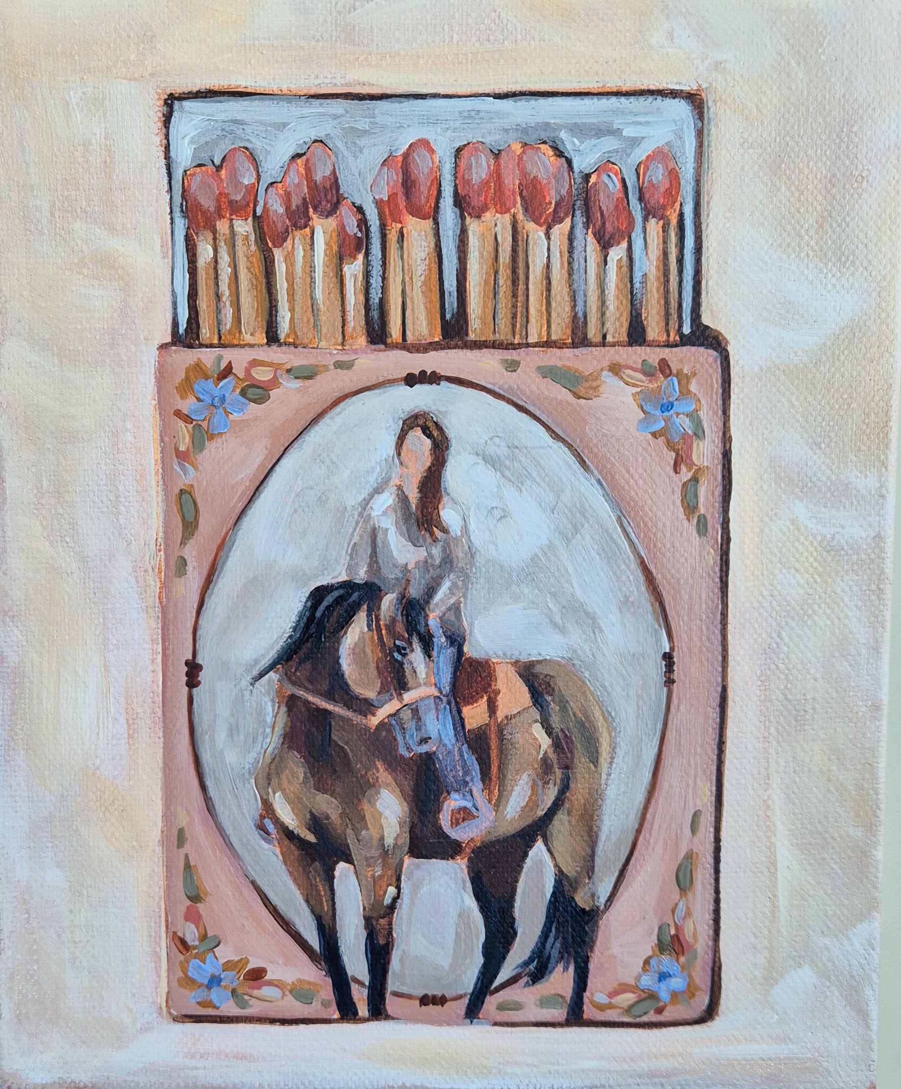 'With Flowers In Her Mane' PRINT PRE ORDER