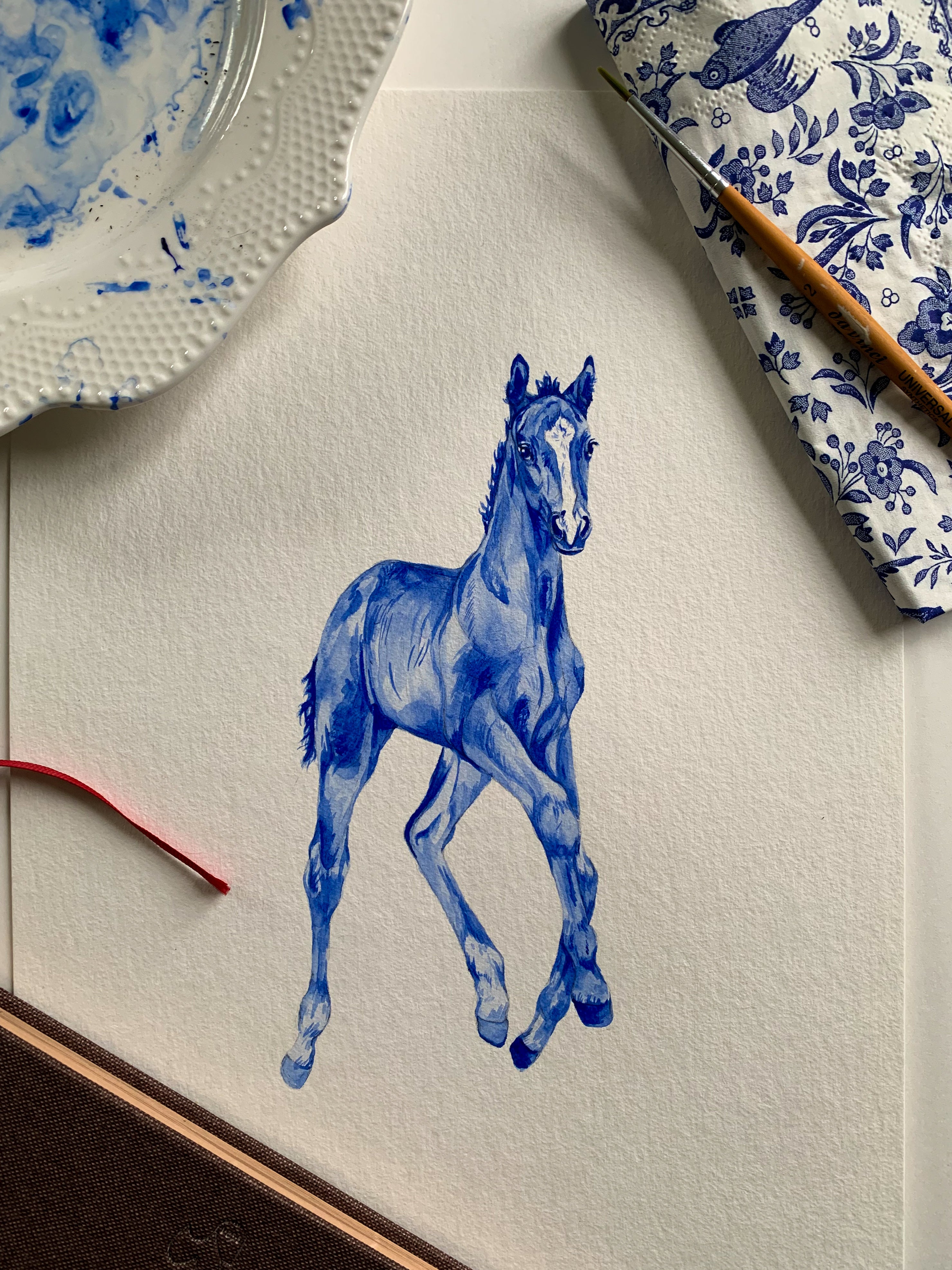 Blue Filly PRINTS