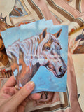 What Feels Light postcard