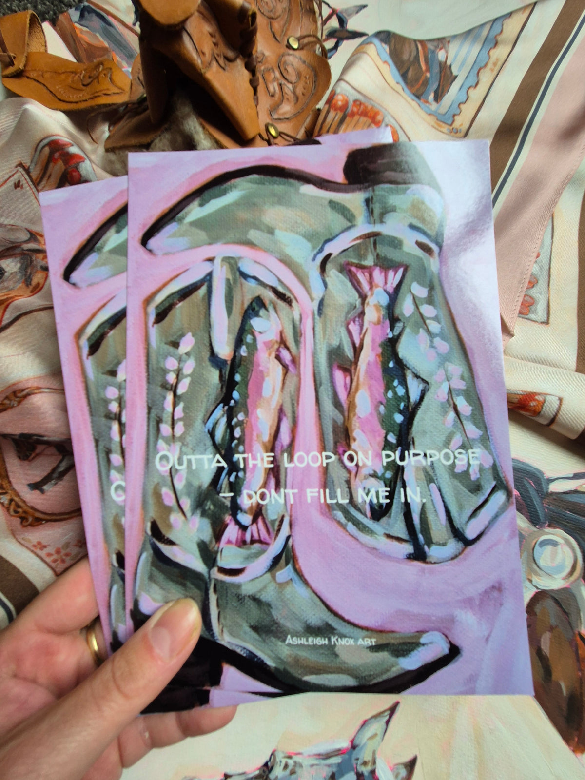 Outta the Loop Postcard