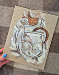 Lady Luck. Original painting