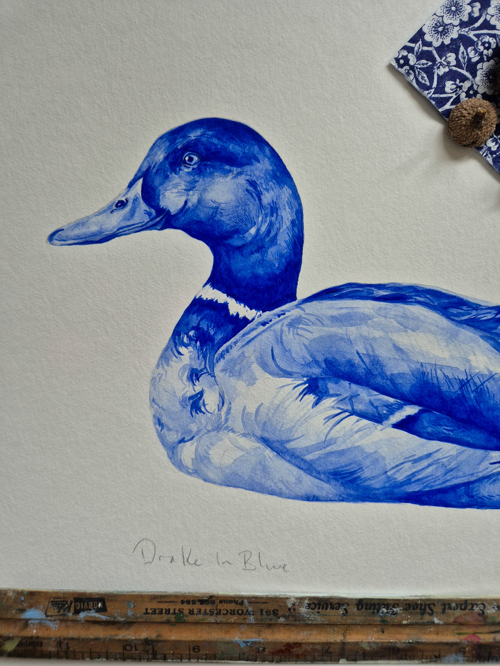Drake In Blue original