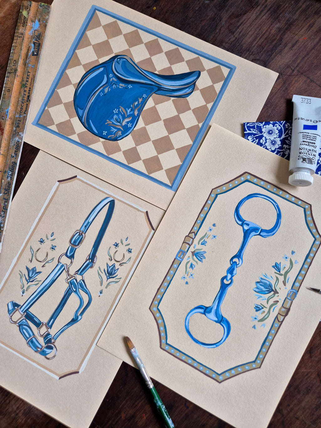 'Haltered' Mini Prints