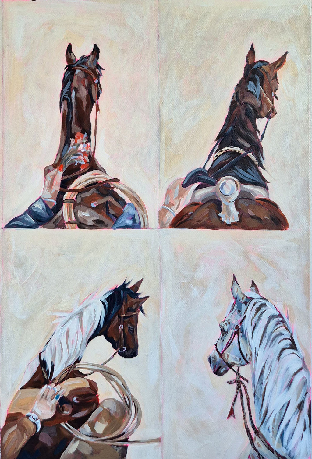 A Top My World. ORIGINAL PAINTING