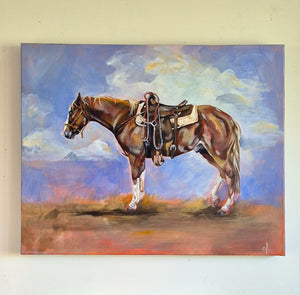 Under the Blue. ORIGINAL PAINTING