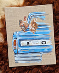 Chook Box. Original painting