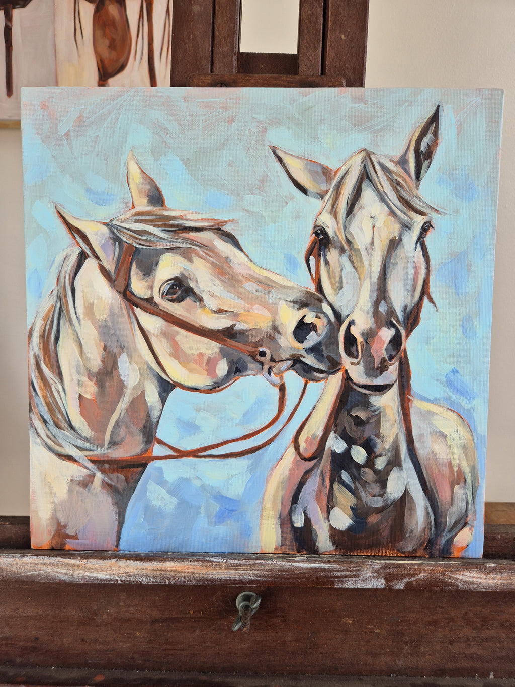Denim Boys. Original painting