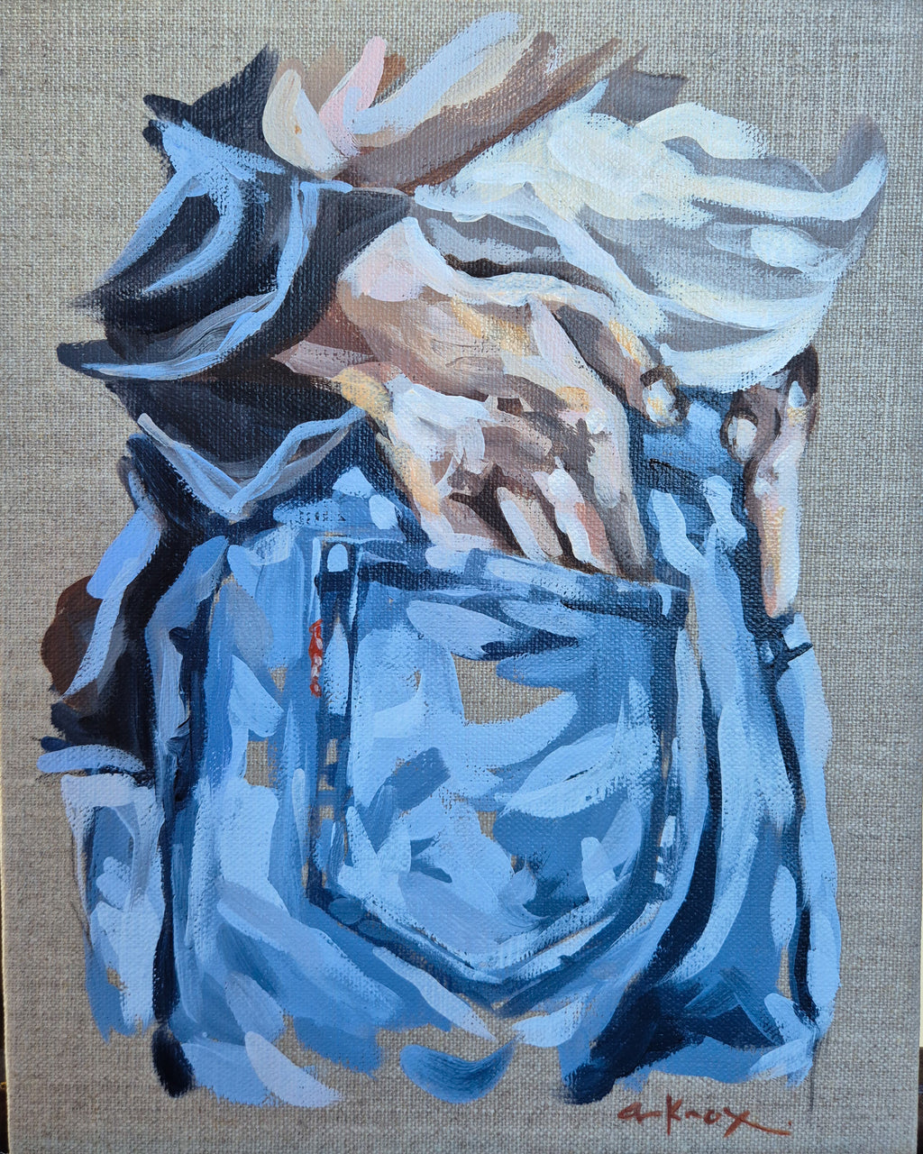 Your's & Mine. Original painting