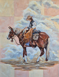 Cotton Candy Crossing. ORIGINAL PAINTING