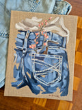 Tried & Trusted. Original painting