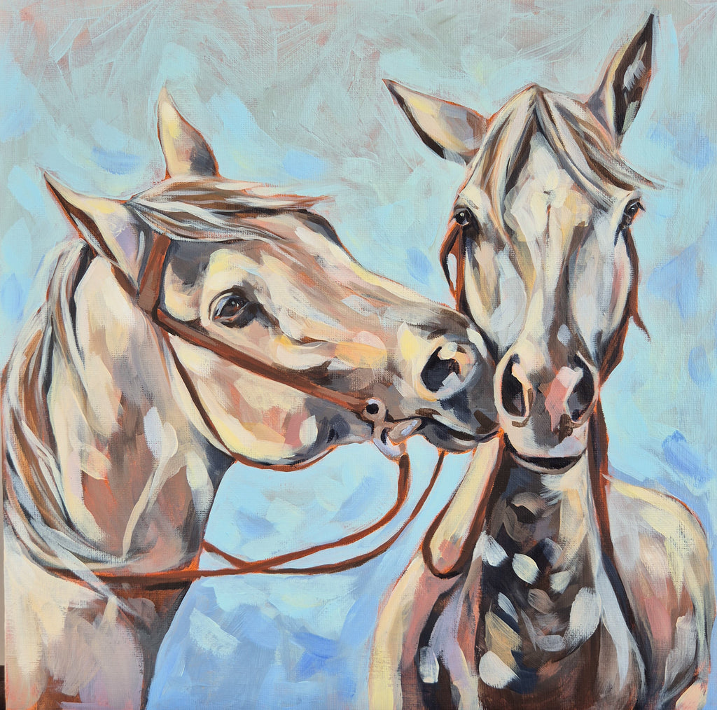 Denim Boys. Original painting