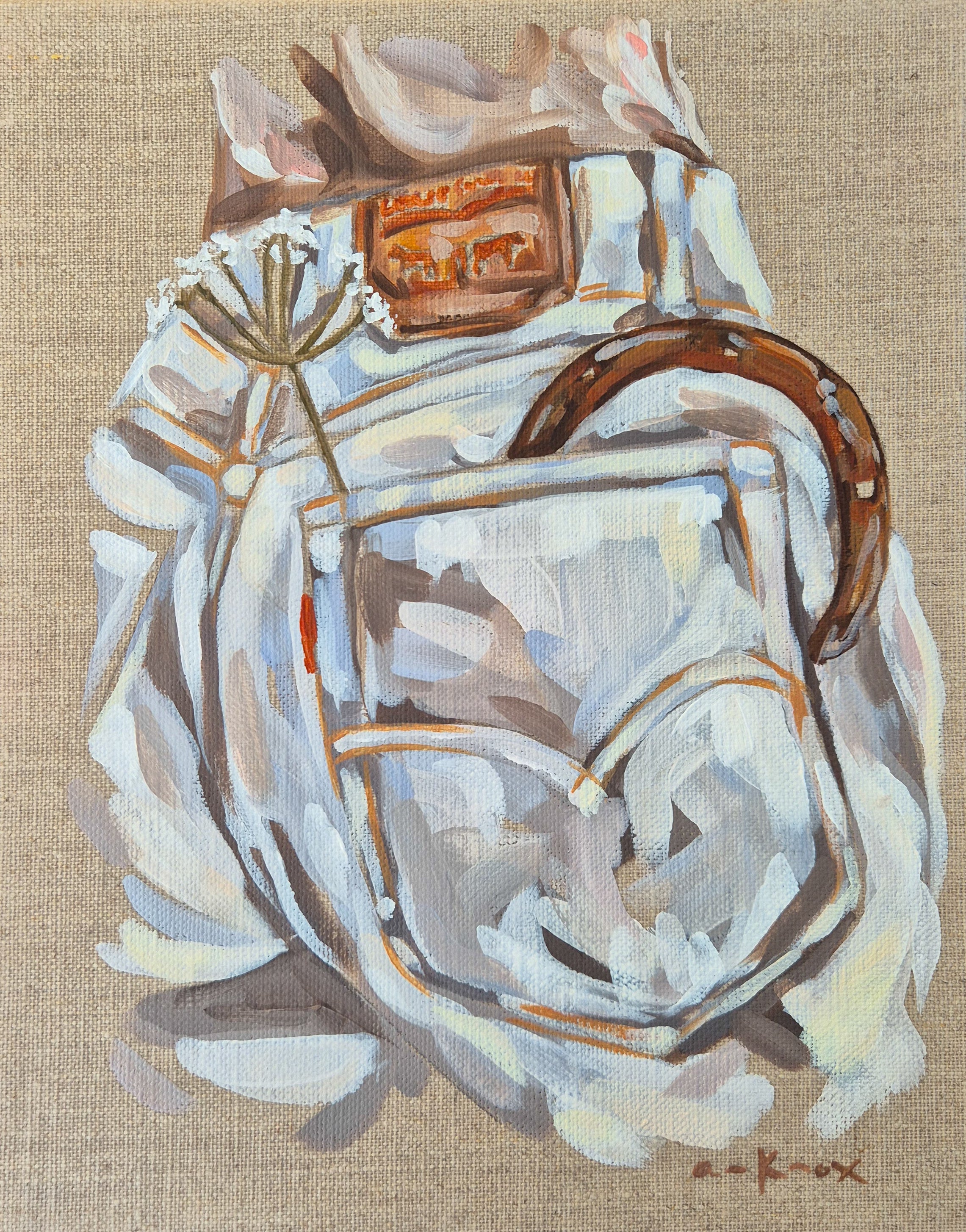 Lady Luck. Original painting