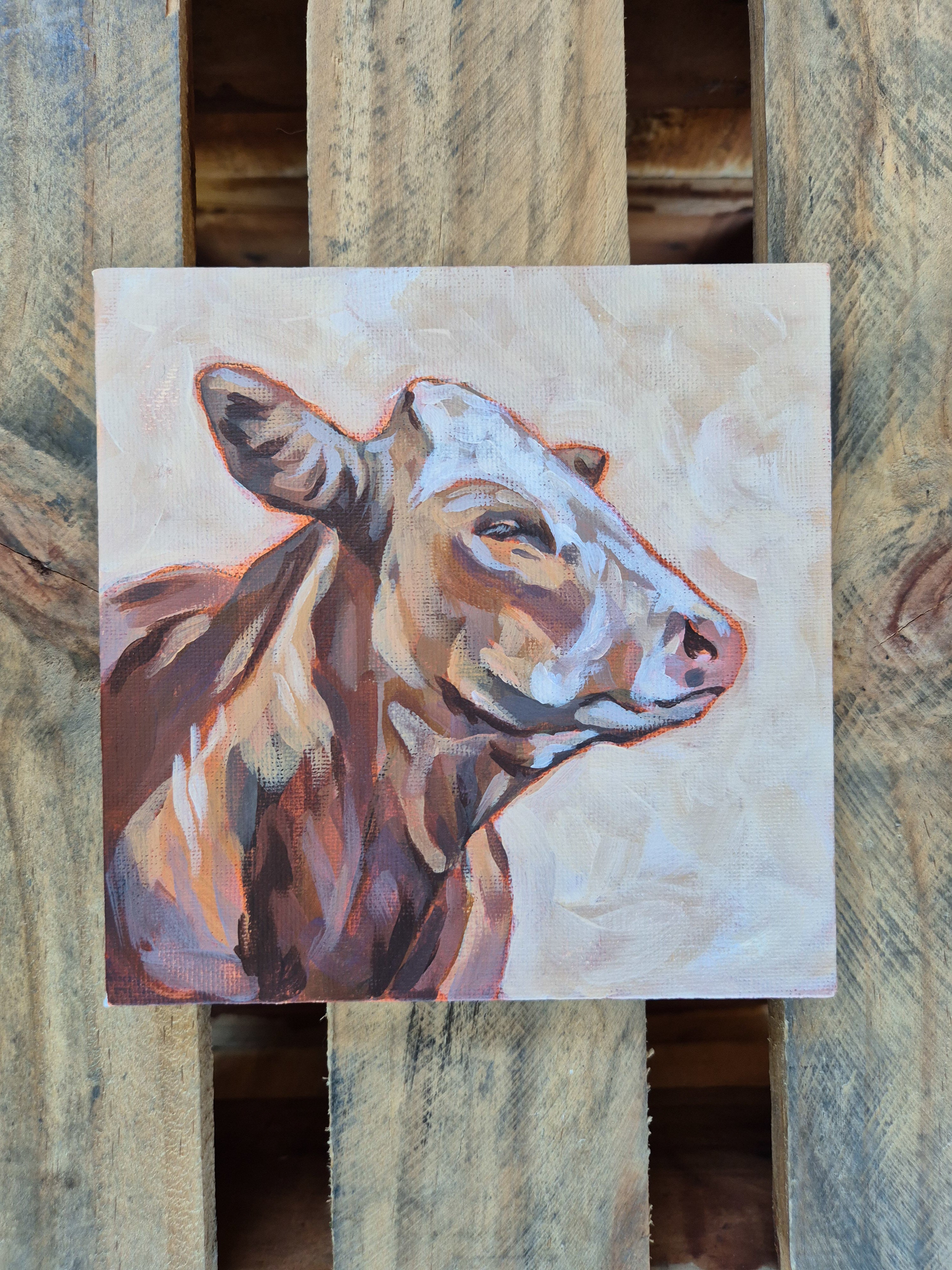 Sun Basking. Original painting