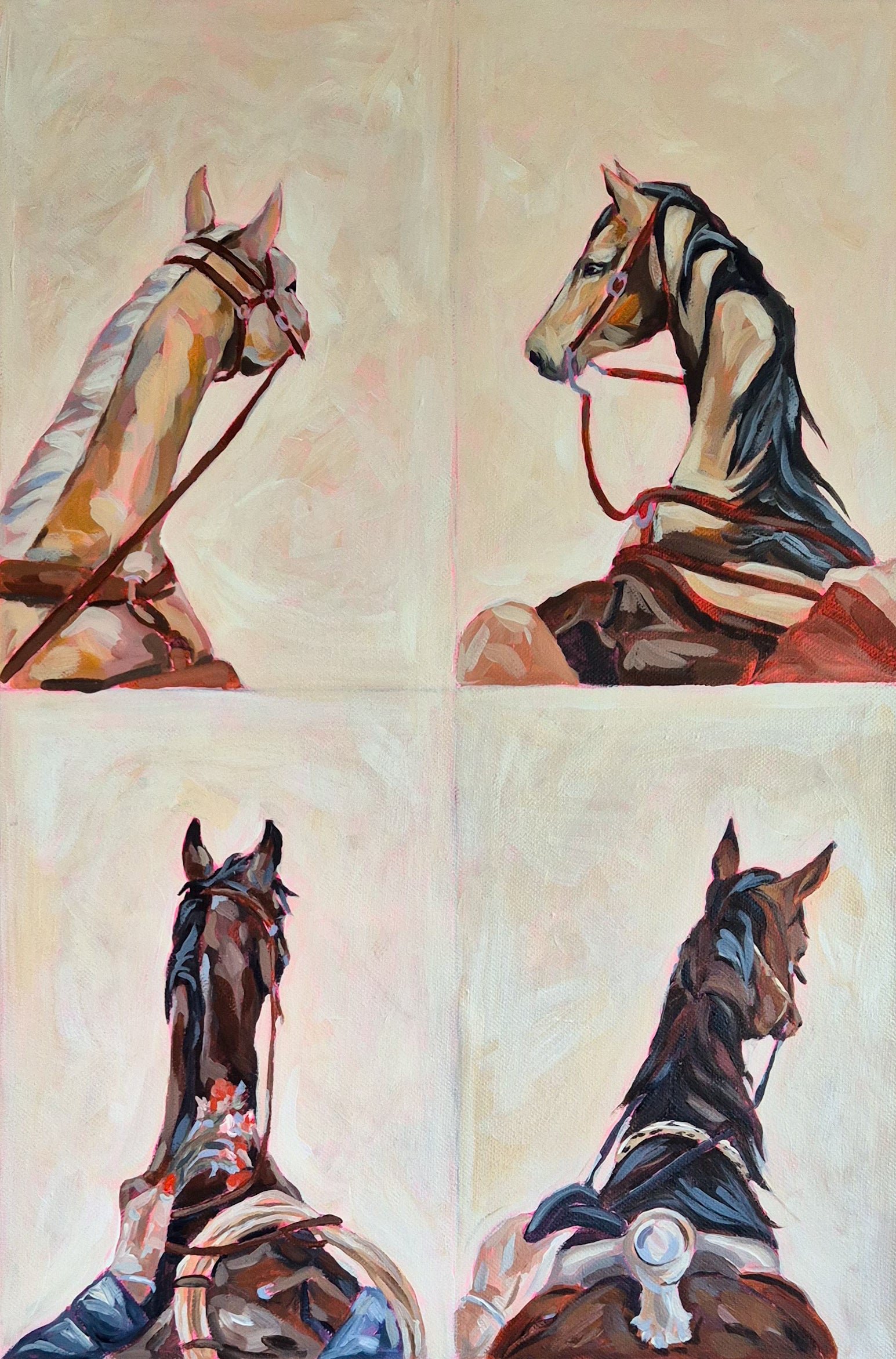 A Top My World. ORIGINAL PAINTING