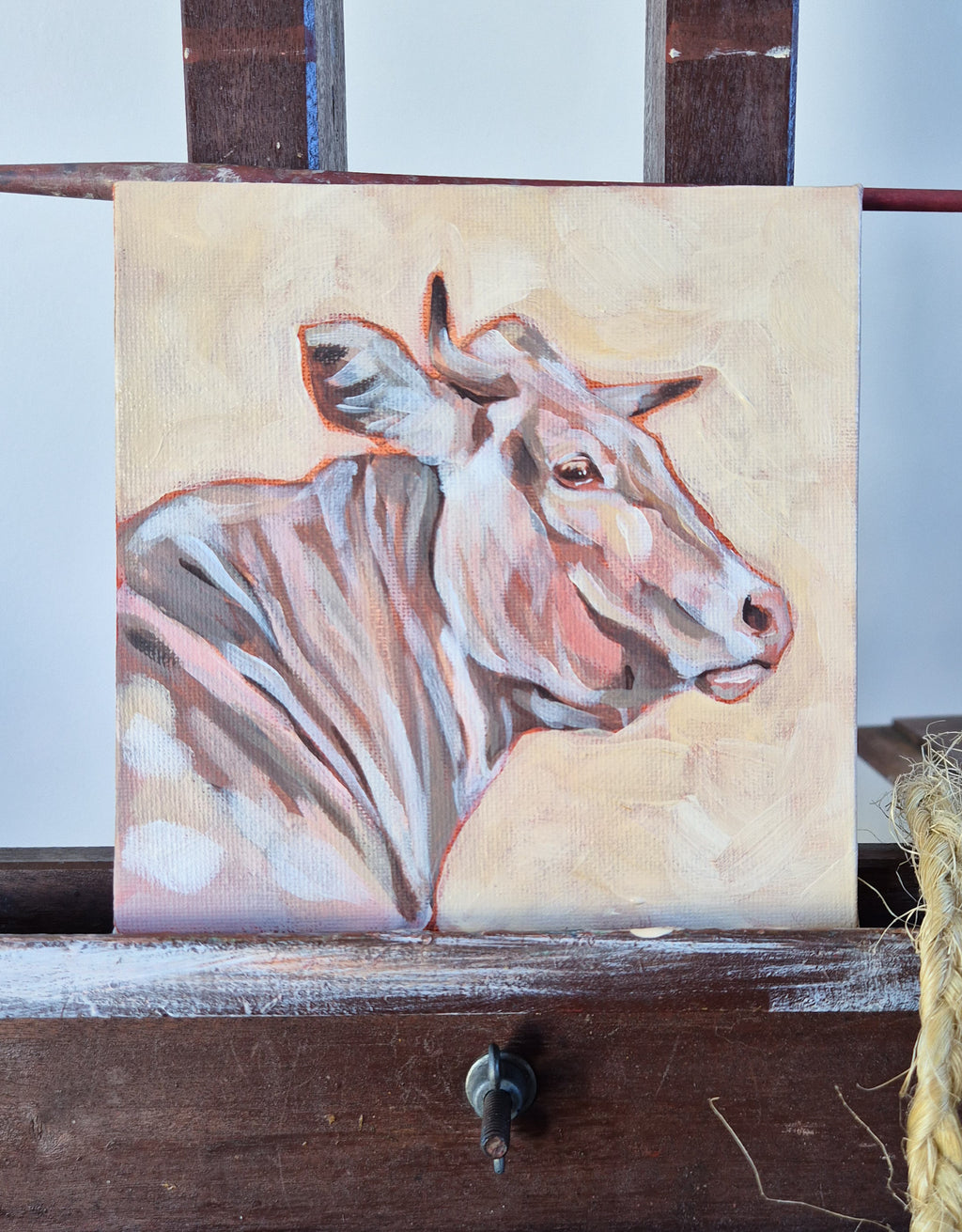 Side Eye. Original painting