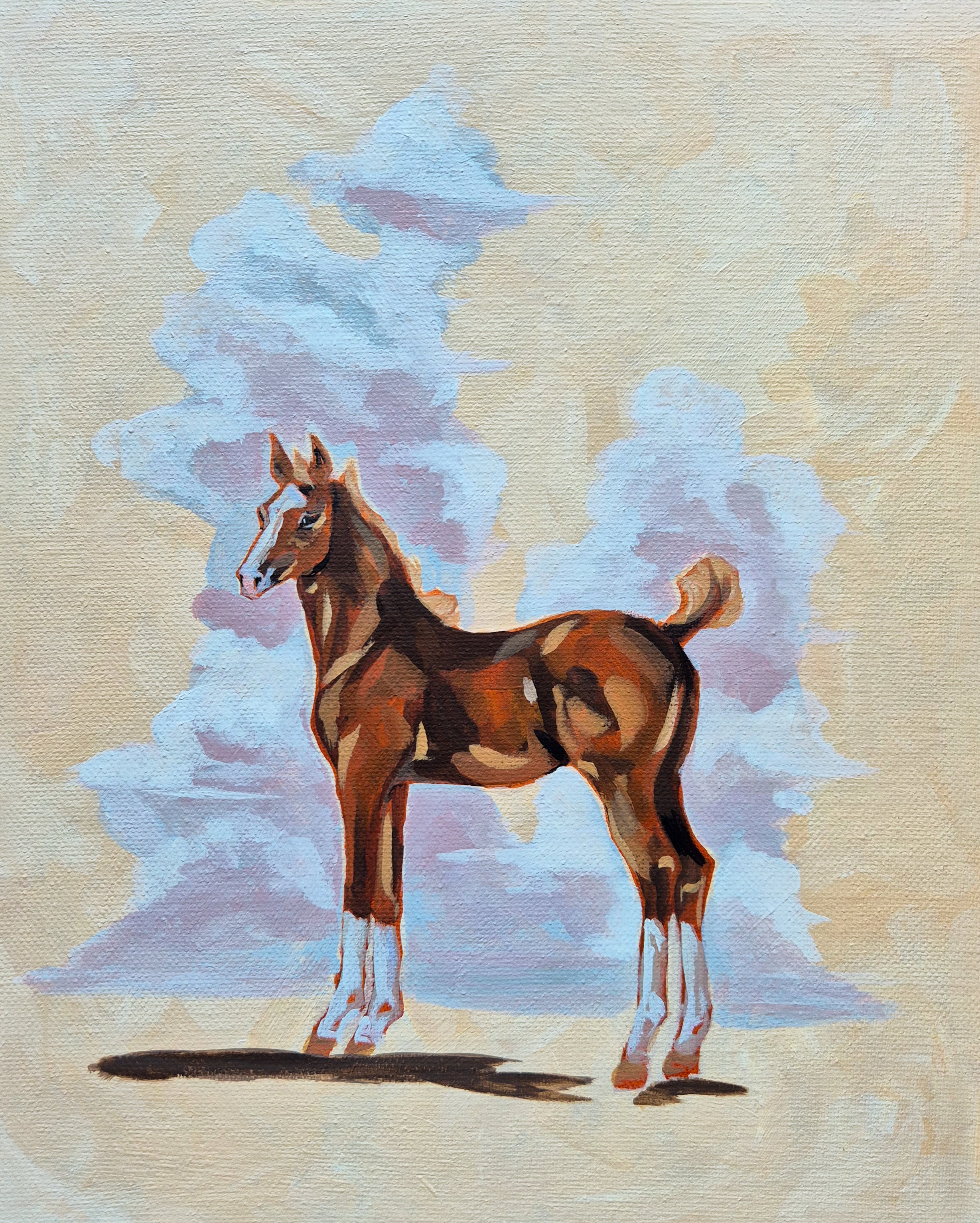 Little But Bold. ORIGINAL PAINTING