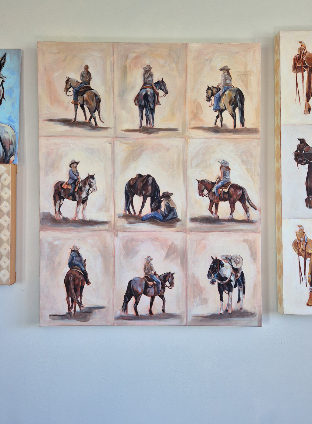 Nine Sisters. Original painting