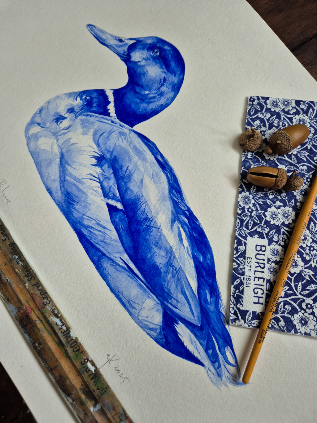 Drake In Blue original