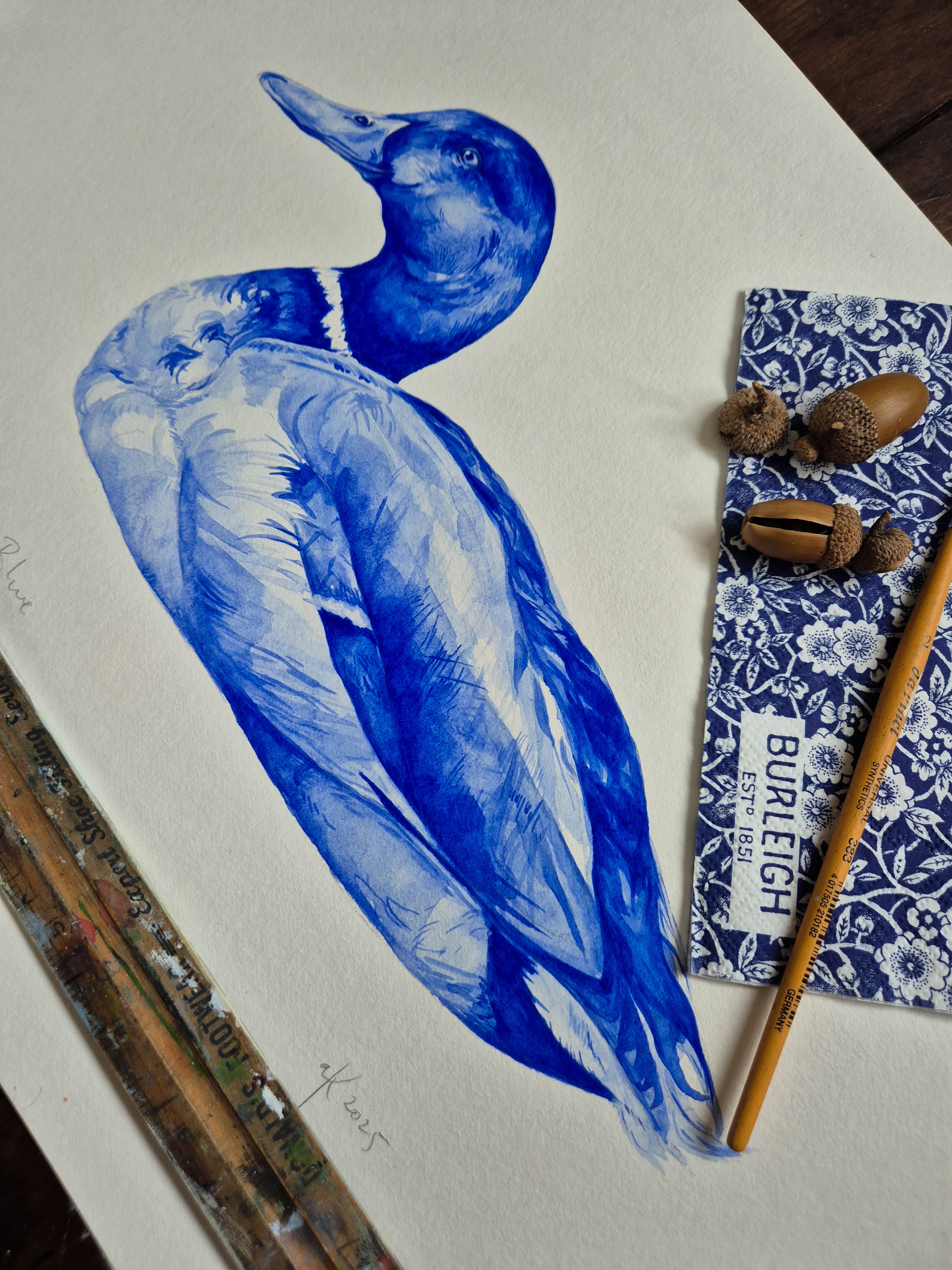 Drake In Blue original